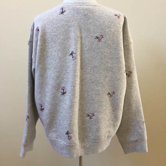 H&M Flower Embroidered  Sweater - Picture 2 of 5